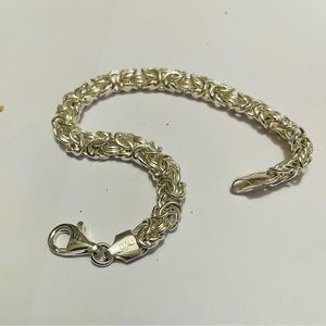Byzantine Bracelet 925 Sterling Silver